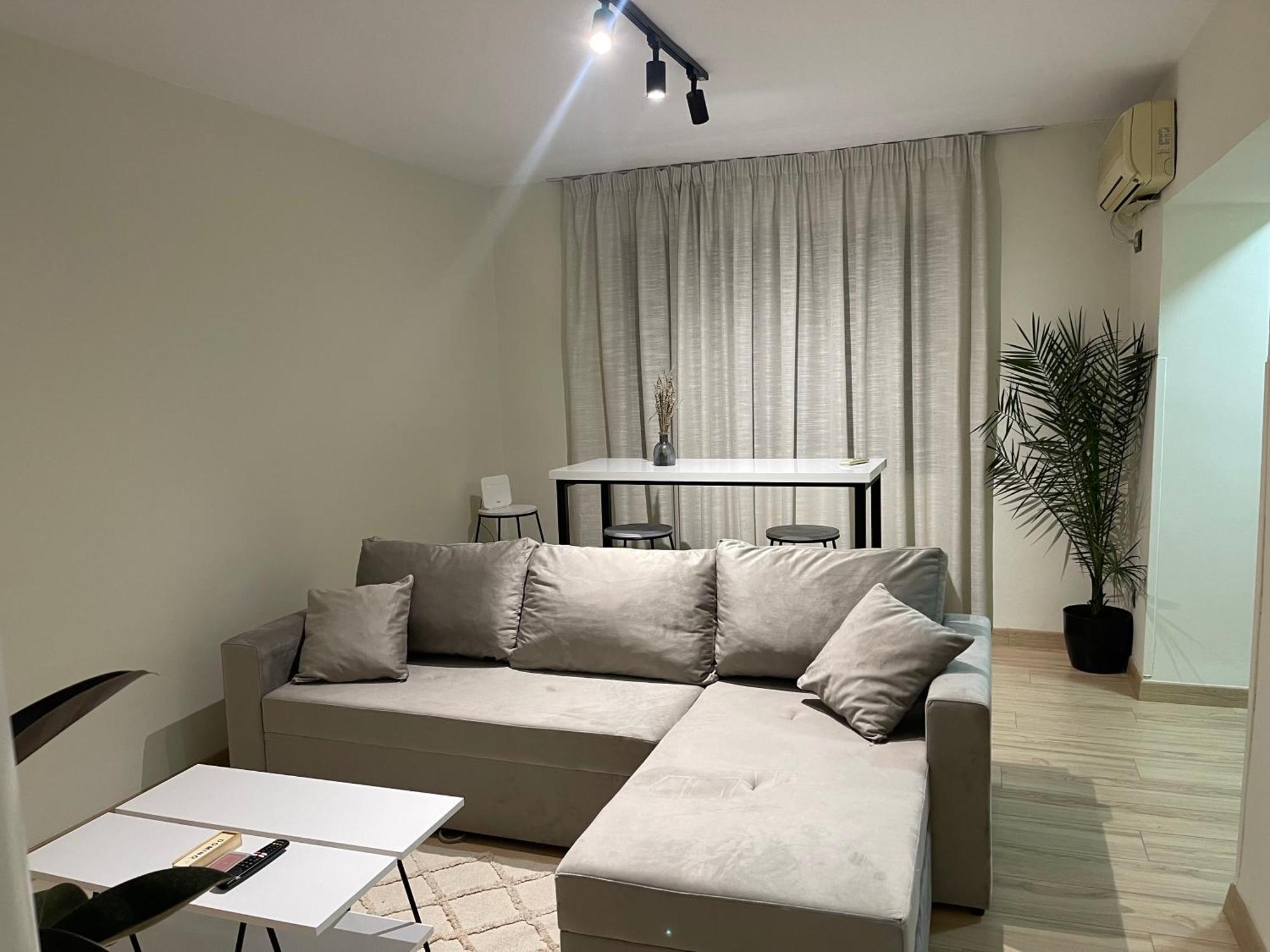 White Apartment, In The Center Of *